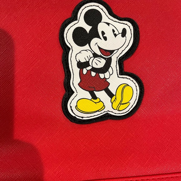 Disney Parks Mickey Mouse Red Backpack - Picture 4 of 7